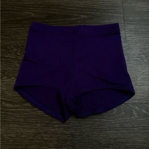 Purple Dance Shorts (Child 6X-7)